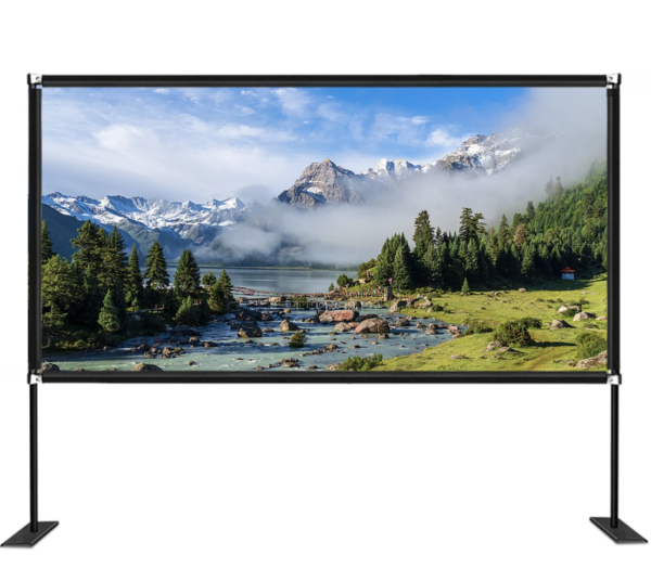 Outdoor Projector Screen with Stand - 180" (4mx2.25m) - Image 2